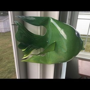 Water bottle fish that are hand made.
